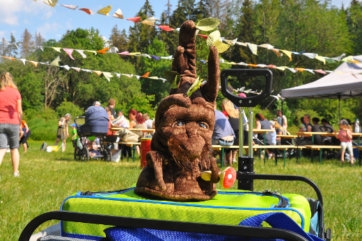 Feier anläßlich der Auszeichnung der Kita Ruppersdorf zum Naturpark-Kindergarten